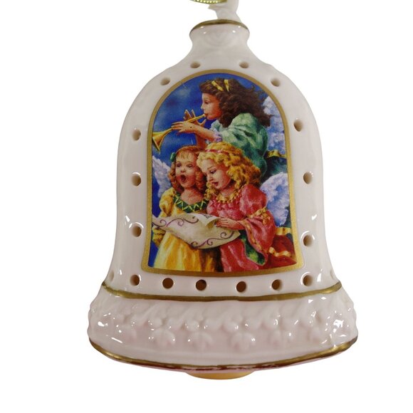 Vintage Danbury Mint Nativity Illuminated Christmas Holiday Ornaments Lot of 5 - Picture 6 of 9